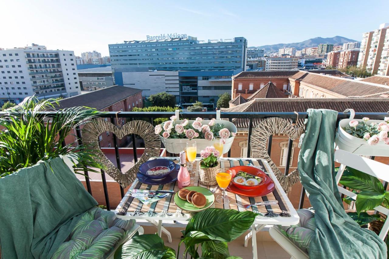 Ferienwohnung Malaga Center Flat Main Train Station Exterior foto